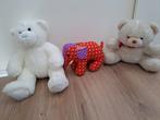 3 knuffels (2x nieuw, 1x zgan), Ophalen of Verzenden, Zo goed als nieuw, Overige typen