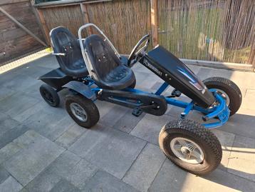 Mammoet skelter met duo zit en aanhangwagen!!! beschikbaar voor biedingen