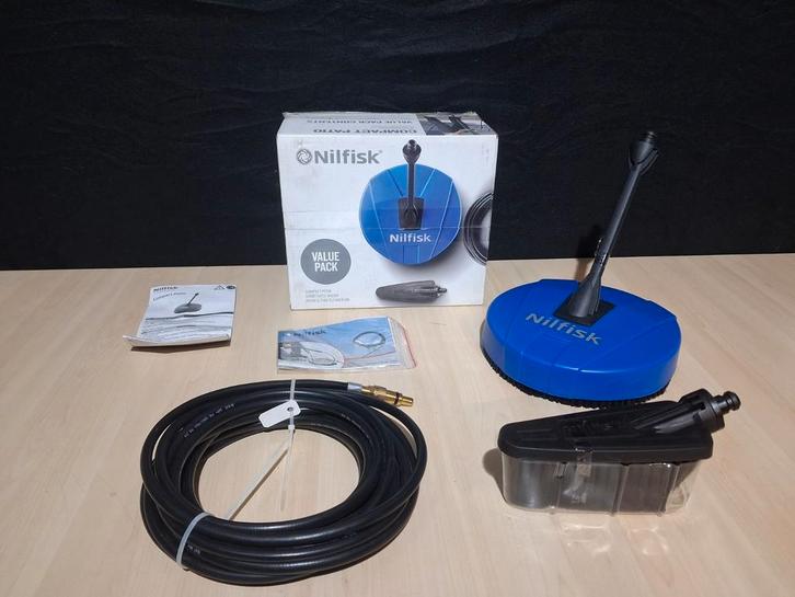 Nieuwe Nilsfisk Value Pack – compleet nieuw in doos, Tuin en Terras, Hogedrukreinigers, Nieuw, Elektrisch, Ophalen of Verzenden