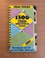 Vintage Mon Tricot breiboek (1983) - 1300 steken, Ophalen of Verzenden, Gelezen, Breien en Haken
