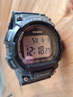 Casio stoer herenhorloge W736H, Ophalen of Verzenden, Gebruikt, Staal, Casio