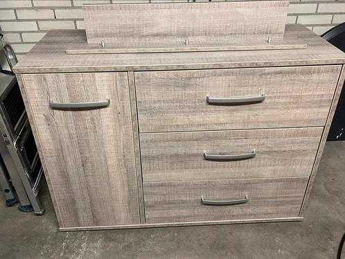 Babykamer inrichting: ledikant, commode met schap en kast, Huis en Inrichting, Complete inboedels, Ophalen