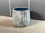 Plantenpot binnen diameter 24 x hoogte 27, Huis en Inrichting, Ophalen, Blauw, Aardewerk of Porselein, Zo goed als nieuw