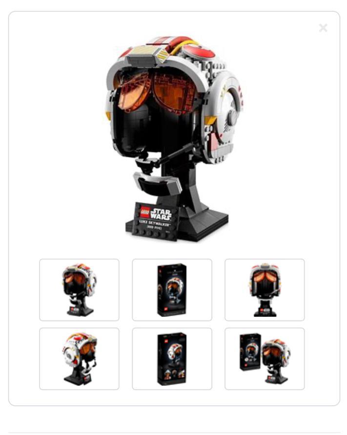 LEGO Star Wars Luke Skywalker Red Five Helmet - Nieuw!, Kinderen en Baby's, Speelgoed | Duplo en Lego, Nieuw, Lego, Complete set