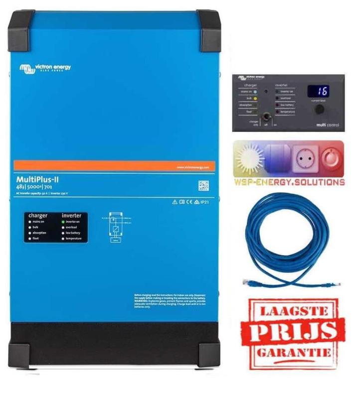 Victron MultiPlus IP22 12/2000/80-32 230V Pakket, Caravans en Kamperen, Camper-accessoires, Nieuw, Verzenden