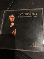 Aznavour - Greatest Hits and More CD, Ophalen of Verzenden, Zo goed als nieuw