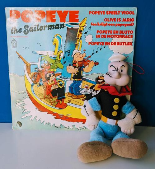 POPEYE the Sailorman/ Vinyl Elpee LP & pop, Verzamelen, Stripfiguren, Gebruikt, Ophalen of Verzenden