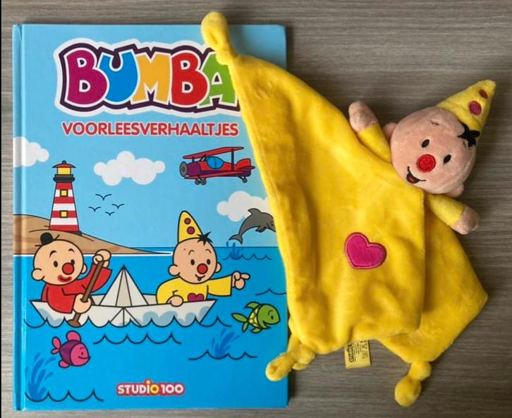 BUMBA Voorleesverhaaltjes + Bumba knuffeldoek!, Boeken, Kinderboeken | Baby's en Peuters, Zo goed als nieuw, Ophalen of Verzenden