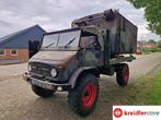 Unimog 404 6 cilinder benzine met auto kenteken bouwj. 1970, Auto's, Gebruikt, Overige carrosserieën, Overige brandstoffen, Bedrijf