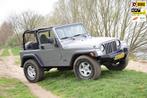 Jeep WRANGLER 4x4 1997 4.0 LPG cabriolet cabrio Kleppen revi, Origineel Nederlands, Te koop, Zilver of Grijs, 4 stoelen