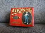 Oud Abonné  Sigaren Blik, Ophalen of Verzenden, Gebruikt, Overige