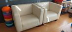 gratis af te halen, fauteuils 2 st., Ophalen, Gebruikt, Eenpersoons, 75 tot 100 cm