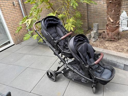 BabyGo all-in-one kinderwagen (2 persoons), Kinderen en Baby's, Tweelingen en Meerlingen, Zo goed als nieuw, Kinderwagen of Buggy