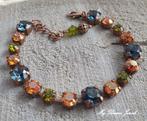 Armband Copper Autumn met Swarovski Crystal, Met kristal, Overige materialen, Overige kleuren, Verzenden