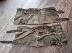 Duits WOII gamaschen Beenkappen wehrmacht heer, Ophalen of Verzenden, Duitsland