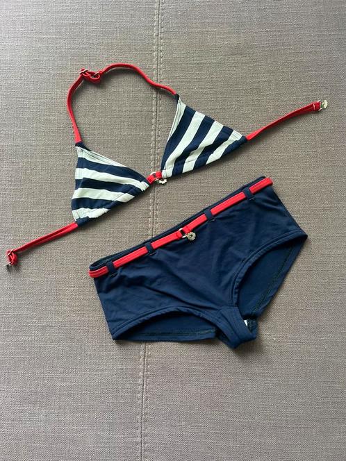 Bikini maat 128 (7-8 jaar), Kinderen en Baby's, Kinderkleding | Kinder-zwemkleding, Zo goed als nieuw, Bikiniset, Maat 128, Meisje