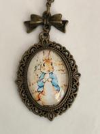 Beatrix Potter Peter Rabbit Ketting met Cabochon, Ophalen of Verzenden, Nieuw, Dier