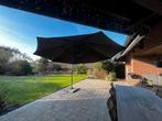 Zweefparasol 3m Platinum incl. voet, Tuin en Terras, Parasols, Ophalen, Gebruikt, Zweefparasol, Verstelbaar