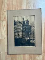 Ets Dirk Harting: Prinsengracht Amsterdam, Antiek en Kunst, Ophalen of Verzenden