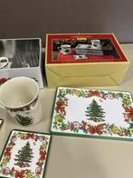 Kerst mokken in bewaarblik Pimpernel Spode christmas tree gi, Diversen, Kerst, Nieuw, Ophalen of Verzenden, Nvt, Nvt