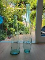 Hoge glazen vazen, Huis en Inrichting, Woonaccessoires | Vazen, Ophalen, Overige kleuren, 75 cm of meer, Glas