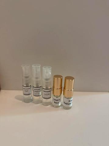 Niche Decants - Sospiro, Argos, Afnan en Kaav. beschikbaar voor biedingen