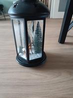 Sfeervolle Kerstlamp met Wintertafereel, Tuin en Terras, Buitenverlichting, Kunststof, Minder dan 50 watt, Overige typen, Ophalen of Verzenden