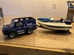 Set 5187 politie en boot., Kinderen en Baby's, Speelgoed | Playmobil, Ophalen of Verzenden, Zo goed als nieuw