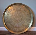 Zeer grote oude Arabische schaal 58 CM / 2.7 Kilo, Antiek en Kunst, Antiek | Koper en Brons, Ophalen of Verzenden