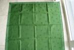 borduren Tafellaken aida rood groen / damast kruissteek kers, Verzenden, Nieuw, Borduurpakket