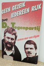 de Tegenpartij van Kooten en de Bie Metalen Wandbord Poster, Ophalen of Verzenden, Nieuw, Poster
