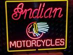 FIFTIES SIXTIES NEONVERLICHTING INDIAN MOTORCYCLES, Ophalen, Nieuw, Lichtbak of (neon) lamp
