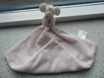 Muis met knuffeldoekje muisje heel licht roze velours DCUAX, Ophalen of Verzenden, Zo goed als nieuw, Overige typen
