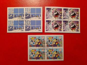 Zwitserland 29 blokken van 4 gestempeld beschikbaar voor biedingen