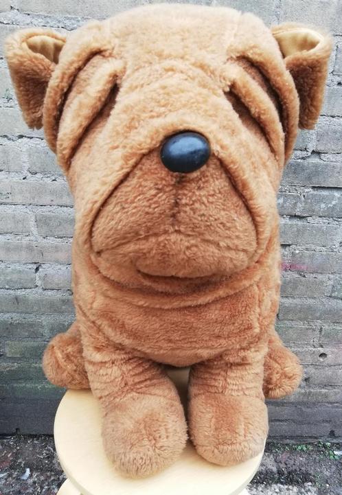 Shar-pei Knuffel. 65 cm. Articolo Legge. 1988., Kinderen en Baby's, Speelgoed | Knuffels en Pluche, Zo goed als nieuw, Hond, Ophalen