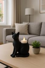 Moonlight Cat – LED Waxinelichthouder, Huis en Inrichting, Kunststof, Overige kleuren, Info@decoratiespecial.nl, Nieuw