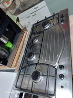 Inbouw kookplaat  87 cm breed, Witgoed en Apparatuur, Kookplaten, Gebruikt, Inbouw, Gas, 4 kookzones