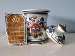 Delft polychroom 3050 pot met deksel, Antiek en Kunst, Ophalen of Verzenden