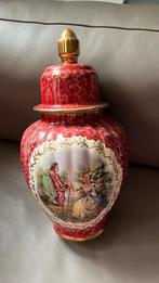 Mooie rode vaas M. Depose, Antiek en Kunst, Ophalen of Verzenden