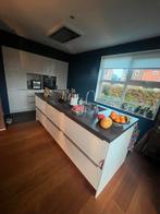 Keuken (kasten) te koop en koelkast, Ophalen, Gebruikt, Overige materialen, Wit