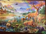 Jumbo puzzel “Deer Family”. 3000 stukjes., Ophalen of Verzenden, Meer dan 1500 stukjes, Zo goed als nieuw