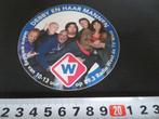sticker omroep radio en tv west debby en haar mannen *, Verzamelen, Ophalen, Zo goed als nieuw, Bedrijf of Vereniging