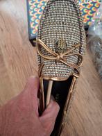 Nieuwe goudkleurige Kurt geiger mocassins inverpakking, Kleding | Dames, Ophalen of Verzenden, Nieuw, Overige kleuren, Sneakers of Gympen