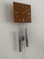 Junghans  klok vintage,  mid century, Ophalen, Gebruikt, Analoog, Wandklok