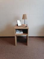 Te koop!2 mooie houten nachtkastjes!, Ophalen, Zo goed als nieuw, Minder dan 45 cm