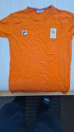 Oranje Fila Shirt - TeamNL Olympische Spelen, Kleding | Heren, Maat 56/58 (XL), Oranje, Ophalen of Verzenden, Zo goed als nieuw