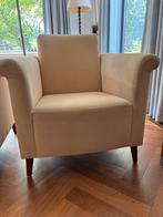 Gratis afhalen Twee fauteuils, Gebruikt, Verzenden, Minder dan 75 cm, Stof
