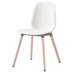 Ikea Leifarne met Ernfrid onderstel (4 stuks), Ophalen, Kunststof, Gebruikt, Wit