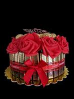 Chocolade box met Merci en Ferrero Rocher, Hobby en Vrije tijd, Feestartikelen, Ophalen, Nieuw, Feestartikel, Geboorte of Huwelijk