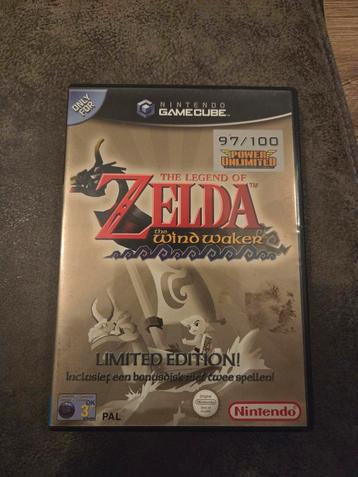 Zelda Wind Waker Limited Edition - Gamecube beschikbaar voor biedingen